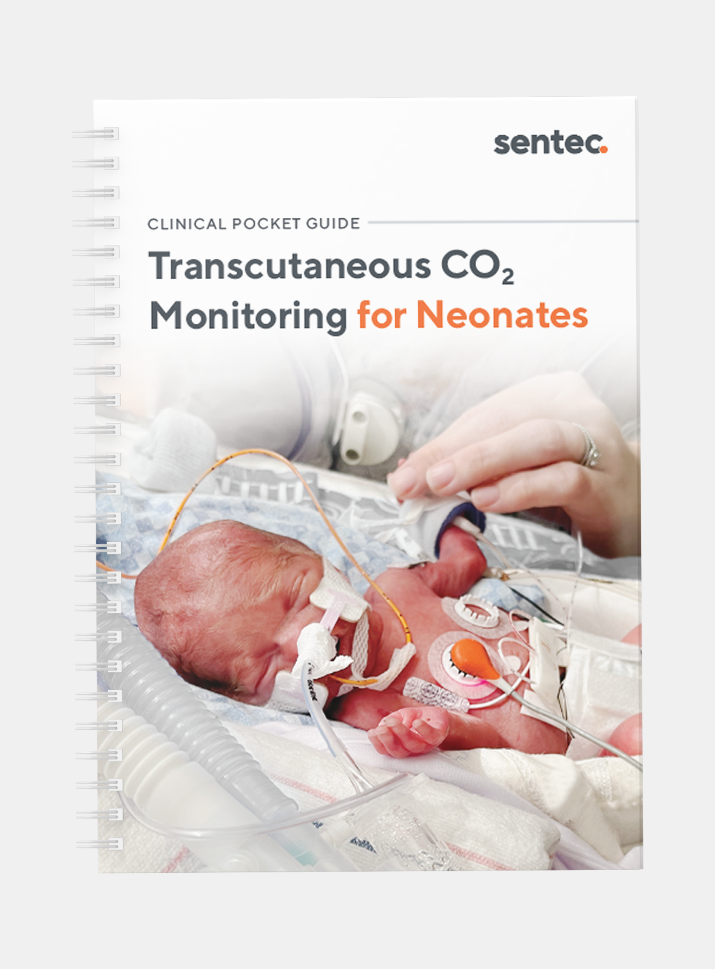 Clinical Pocket Guide Mockup on grey